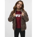 VERO MODA - Jas - Winterjas - Hoge opstaande kraag - Lange mouwen - Ritssluiting