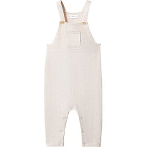 Mango Kids baby tuinbroek beige