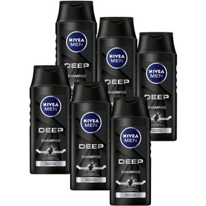 NIVEA Deep Shampoo 6 x 250 ml - voordeelverpakking