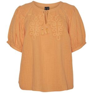 VERO MODA CURVE blousetop oranje