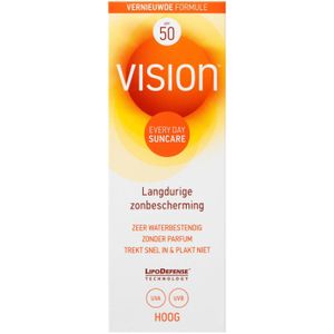 Vision zonnebrand SPF 50 - 180 ml
