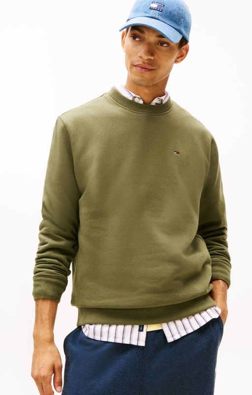 Tommy Jeans Sweatshirt  olijfgroen