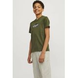 Jack Jones Jcomountain Logo Tee Ss Crew Neck Sn Jnr Jongens t-Shirt2