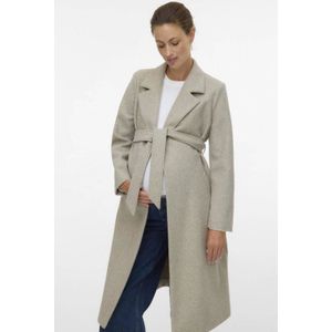 Jas - Knielengte - Omkeerbaar - Riemsluiting - Zijzakken