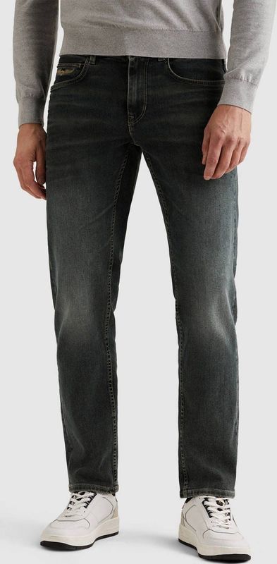 PME Legend WINGLOAD Relaxed straight leg jeans blue greencast shade