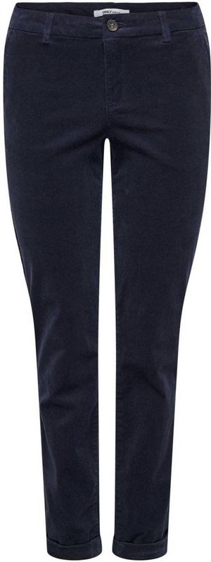 ONLY regular fit chino ONLBIANA donkerblauw