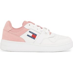 Tommy Jeans sneakers roze/wit