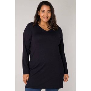 Base Level Curvy top Anine donkerblauw