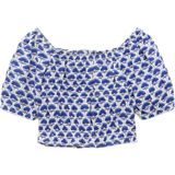 Mango Kids cropped top donkerblauw