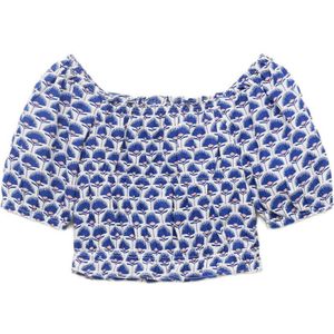 Mango Kids cropped top donkerblauw