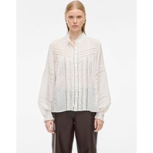 ROUGE EDIT blouse wit broderie