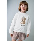Mango - Sweater - Kids - Met Lange Ballonmouwen - Zacht