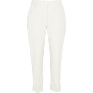 Cassis cropped regular fit chino offwhite