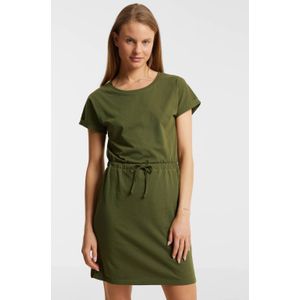 Anytime T-shirt jurk khaki