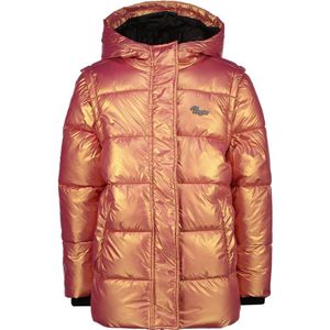 Vingino gewatteerde winterjas Telissa roze metallic