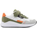 Vty sneakers wit/oranje/groen
