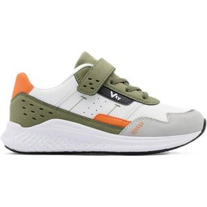 Vty sneakers wit/oranje/groen