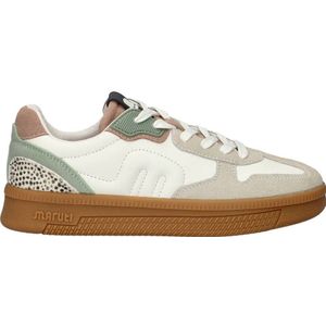 Maruti Yale leren sneakers wit/beige