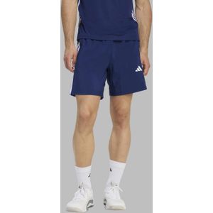 ADIDAS PERFORMANCE Sportbroek 'Essentials'  donkerblauw / wit