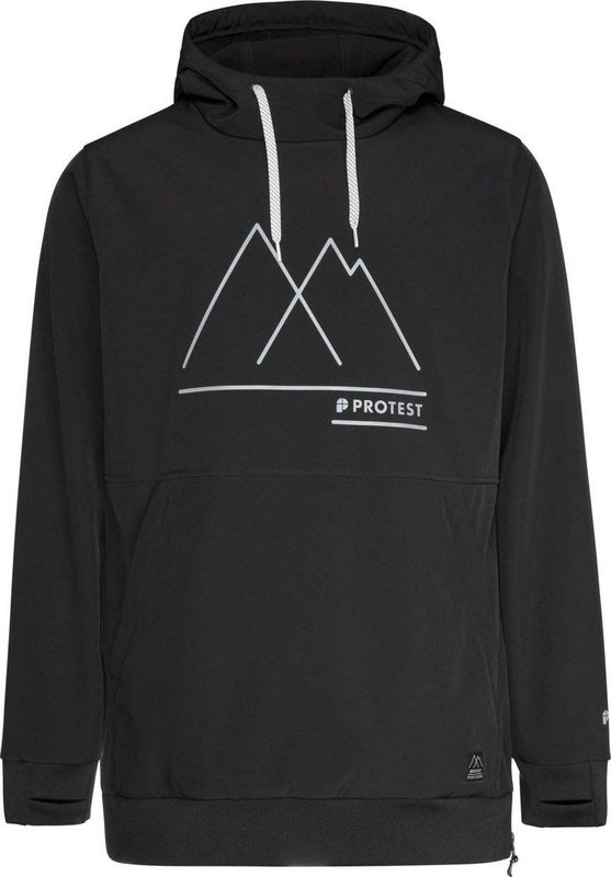 Protest - Melton - Skijas - Anorak - Waterkolom 10K - Winterjas - True Black