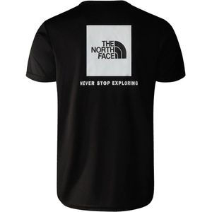 The North Face outdoor T-shirt zwart/wit