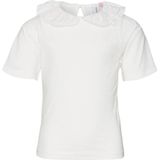 VERO MODA GIRL top VMPANNA GLENN wit