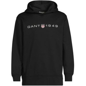 GANT hoodie met logo black
