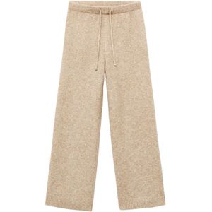Mango Kids joggingbroek beige
