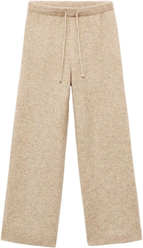 Mango Kids joggingbroek beige