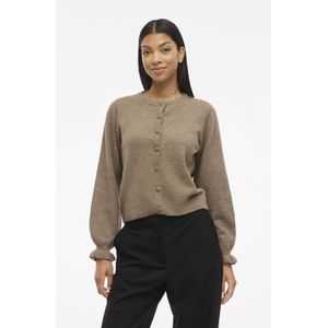 VILA - Gebreid Vest - Camel