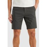 Cast Iron slim fit short RISER grijs