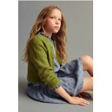 Mango Kids - A-lijn Jurk - Lichtblauw