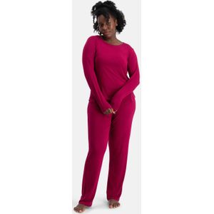 Bamboo Basics pyjama Nina donkerrood