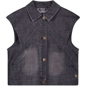 Like Flo gilet Doris black denim