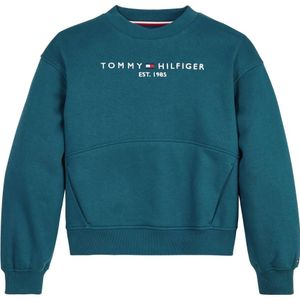 Tommy Hilfiger sweater met logo blauw