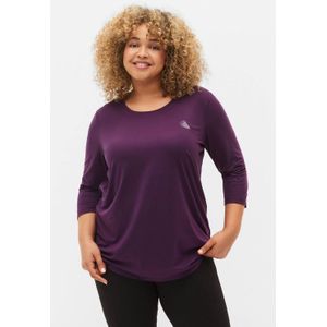 ACTIVE By Zizzi sportshirt Abasic paars
