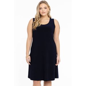 YOEK - A-lijn Jurk - Donkerblauw