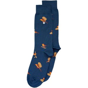 Alfredo Gonzales sokken Roodborstje donkerblauw