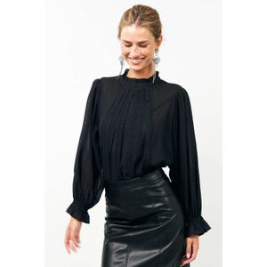 Lollys laundry blouse zwart