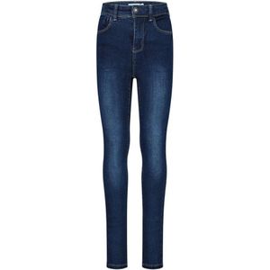 NAME IT high waist skinny jeans NKFPOLLY dark blue denim