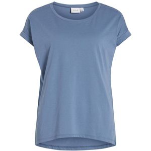 VILA T-shirt VIDREAMERS blauw