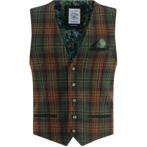 A fish named Fred gilet met wol groen