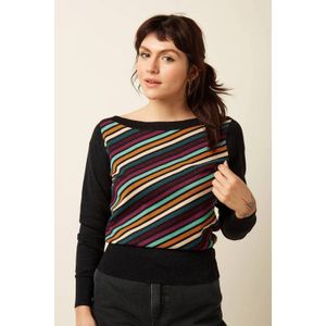 Trui dames - King Louie - Zwart/Multicolour