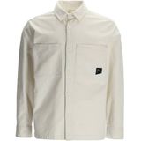 CHASIN' corduroy regular fit overhemd MODUS CORD MINI met logo off white