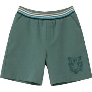 s.Oliver sweatshort grijsgroen