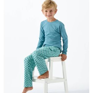 Little Label geruite pyjama van katoen blauw