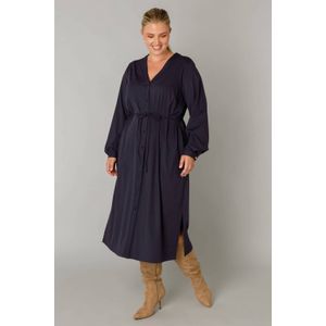 YEST - CURVE Felicia One pieces - Donkerblauw - Jurk