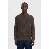 SELECTED HOMME - TILUM - Gemêleerde Pullover - Relaxed Fit - Puur Katoen