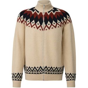 Gebreid Vest - Noorse Stijl - Zacht - Met Troyerkraag