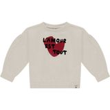 Stains & Stories - Sweatshirt - Gebroken Wit - L'Amour Est Tout